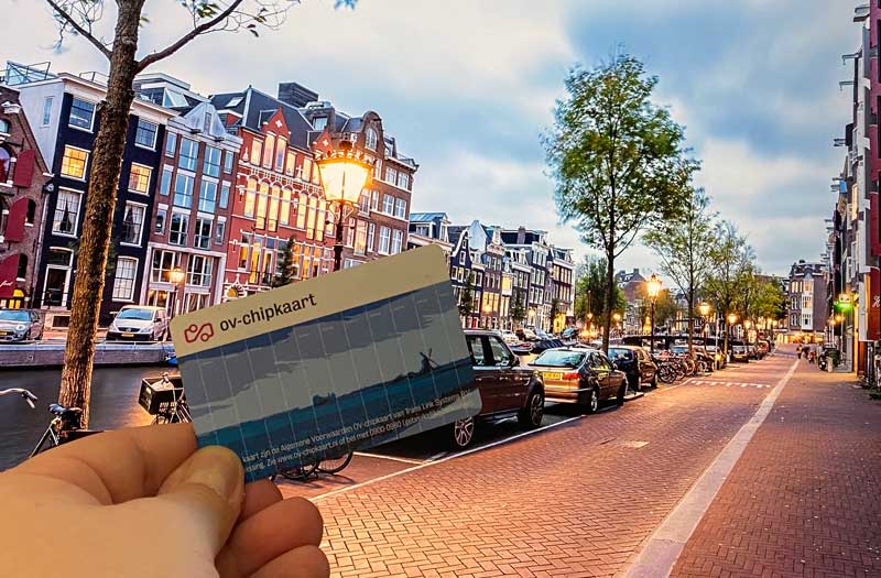 Cartão do Transporte público da Holanda