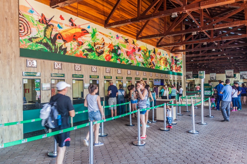 Bilheteria das Cataratas do Iguaçu