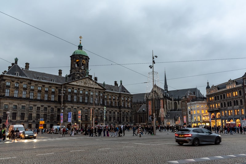 Praça do Dam - Roteiro de 1 dia em Amsterdam
