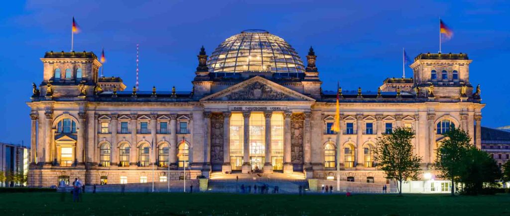 Prédio do Parlamento Alemão - Reichstag