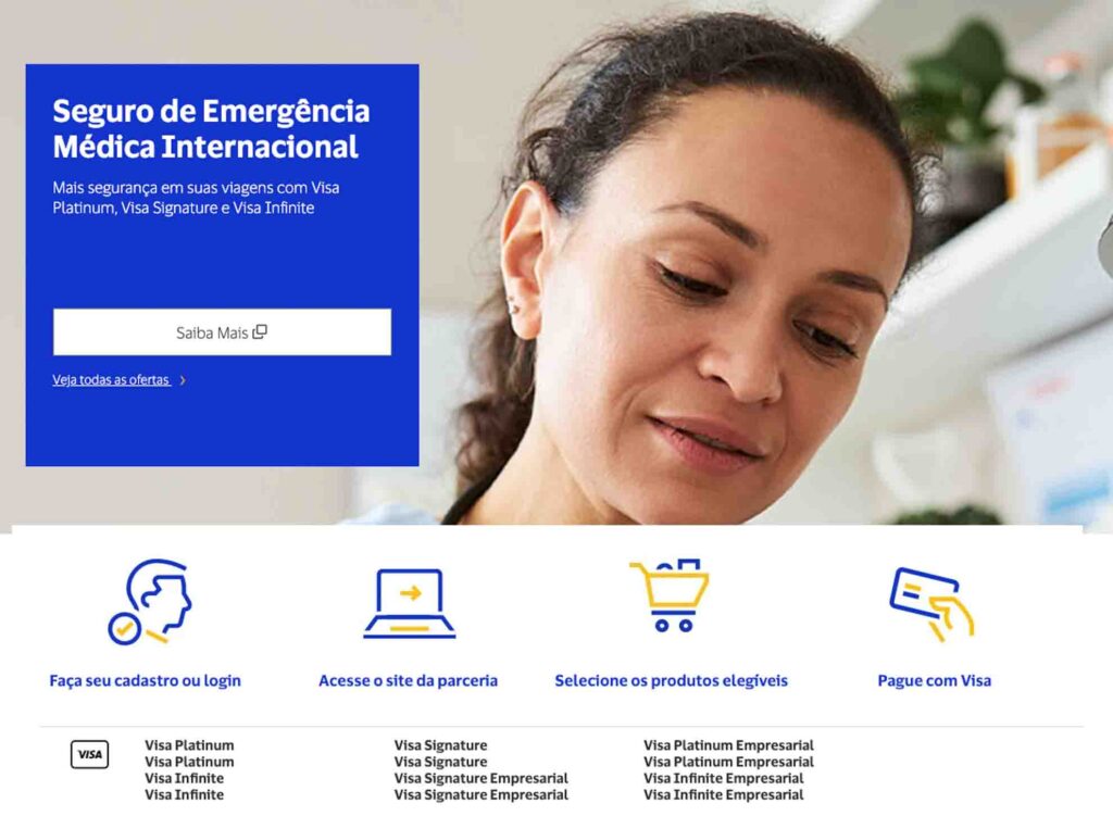 Seguro viagem do cartão de crédito para a Alemanha