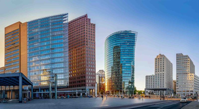 Potsdamer Platz coração moderno de Berlim