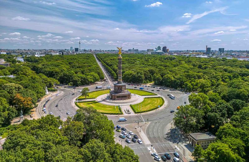 O tiergarten é o coração verde de Berlim