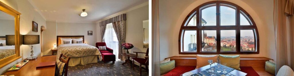 Esse é um hotéis com uma das vistas mais lindas de Praga