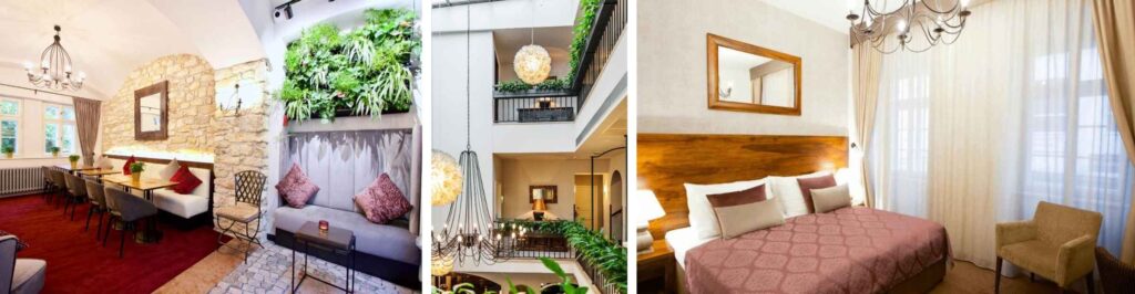 Residende Agnes, um dos hotéis mais procurados de Praga.