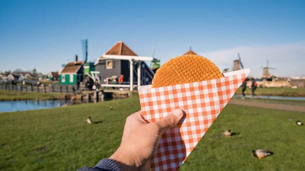 Stroopwafels em Zaanse Schans